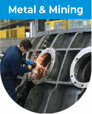 metal mining logo img